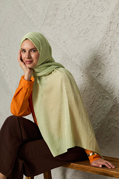 Rora Stripe Patterned Premium Women's Cotton Scarf / Shawl