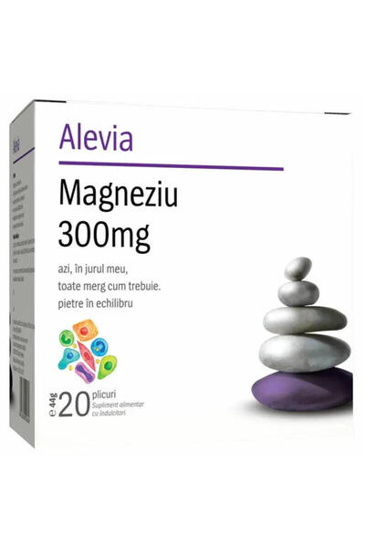 Alevia Magneziu 300mg 20plicuri