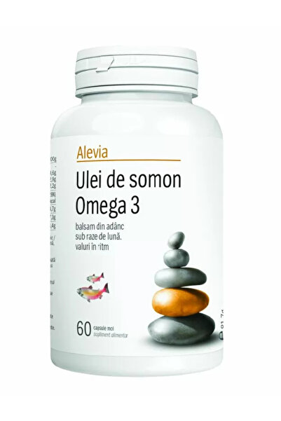 Alevia Ulei de Somon Omega 3 60cps