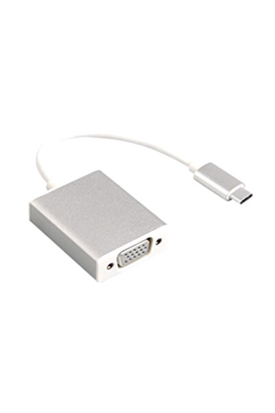 Skin Generics Adaptor USB-C la VGA argintiu 15 cm
