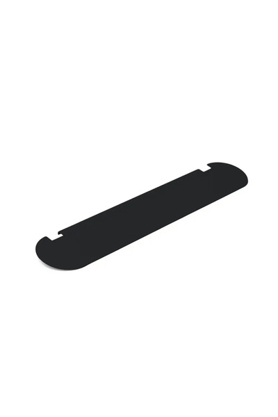 Pedestal Etajeră TV, tip piedestal, cu rafturi tubulare, 99 x 18 cm, antracit