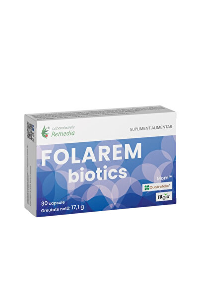 Remedia Folarem Biotics 30cps