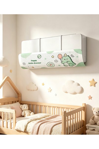 EHOME Adjustable AC Air Flow Deflector, Air Conditioner Deflector, Mini Split Vent Deflector, Anti-Direct Blowing Shield