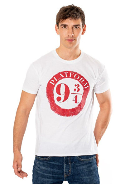 CID Tricou barbati, CID, Harry Potter Platforma 9 3/4, imprimare in relief, L...