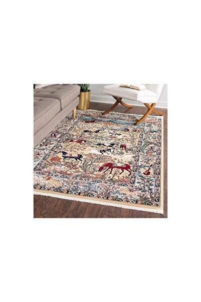 Vivense ANGORAHOME ETHNIC MAKİNE HALISI 1610BJ, 90X150