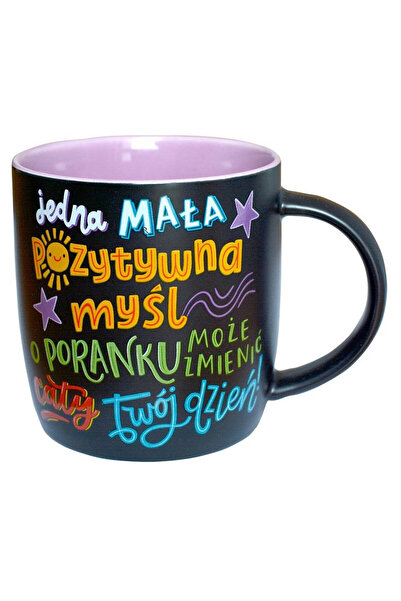 KUKARTKA Cana ceramica Tablicowy multicolor 300ml