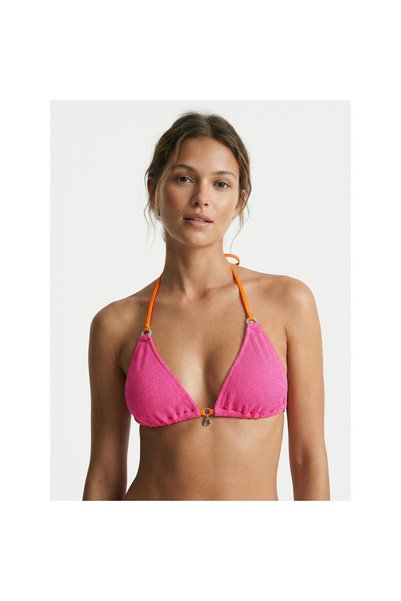 Banana Moon Top de bikini pentru femei BRARO SCRUNCHYM Roz