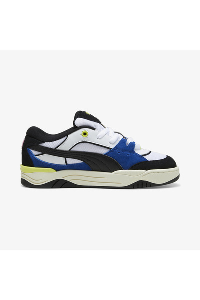 Puma 180 حذاء بوما أبيض اللون مع طلاء كوبالت - Bl