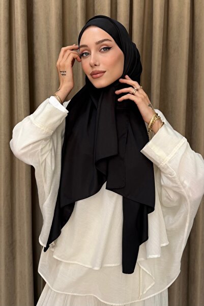 İmajButik Black Crystal Evening Dress Shawl
