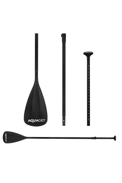 SERSIMO Vâslă pentru placă SUP, reglabilă 160-208 cm, din aluminiu, neagră