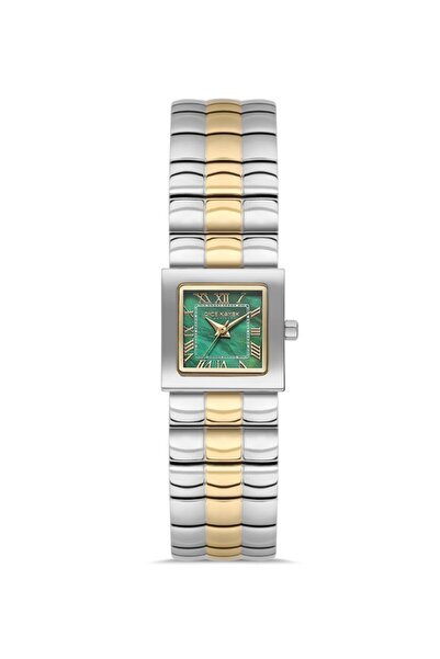 Dice Kayek Dk.1.Ag1462.29 Square Dial 3 Atm Water Resistant Metallic-Gold Col...