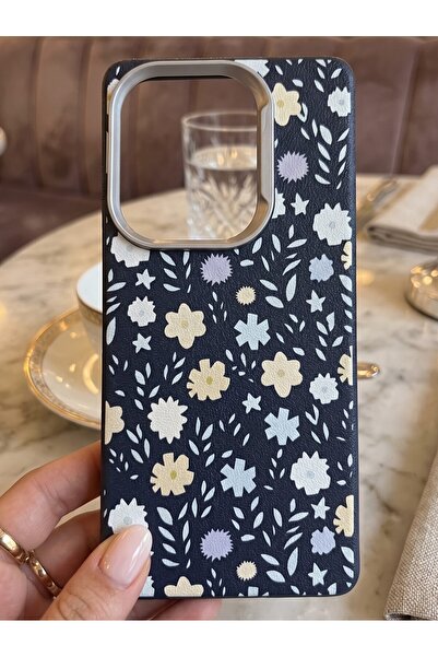 Hatreds Redmi Note 13 Pro 4G Deri Dokulu Desenli Kamera Korumalı Darbe Emici ...