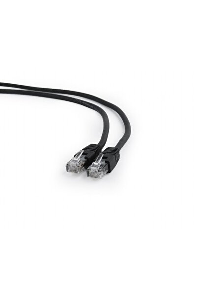 Gembird Cablu UTP Cat6, cupru-aluminiu, 0.5 m, negru, AWG26, PP6U-0.5M/BK