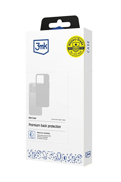 3MK Husă mată pentru iPhone 12 Pro Max, protecție împotriva zgârieturilor și ...