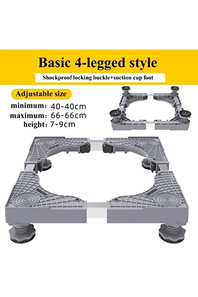 Choice Basic-4 legs Universal Base Washing Machine Stand Lifting Fridge Base ...