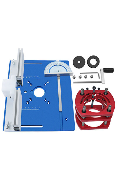 Choice 1pcs Blue Plate Lift Set Woodworking Router Lift Kit - Aluminum Router...