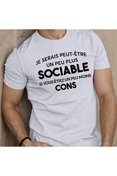 212Wear تي شيرت صيفي بأكمام قصيرة للرجال من Sociable
