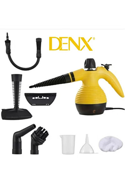 Denx Multi-Purpose Electric Steam Cleaner with 1200W Power and 350ml Water Ca...