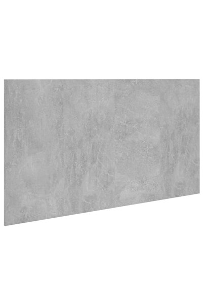 vidaxl Tăblie de pat, gri beton, 160x1,5x80 cm, lemn prelucrat