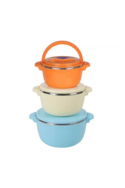 Z-Tools Set de 3 recipiente termice pentru alimente HEINNER Nova, 2L, 4L, 6L,...