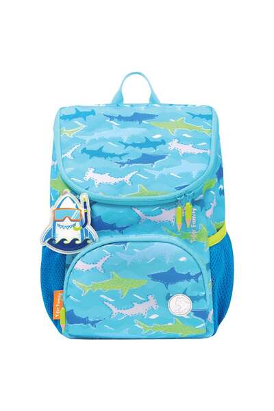 Tiger Family Ghiozdan Mini Little Travelers, Tiger Family, Blue Aquarium
