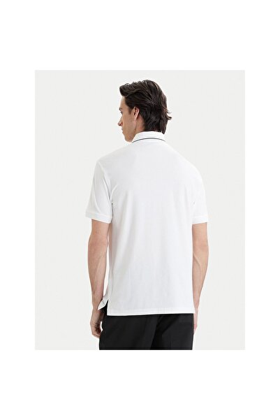 Armani Exchange Polo bărbați XM001289 AF10363 Alb