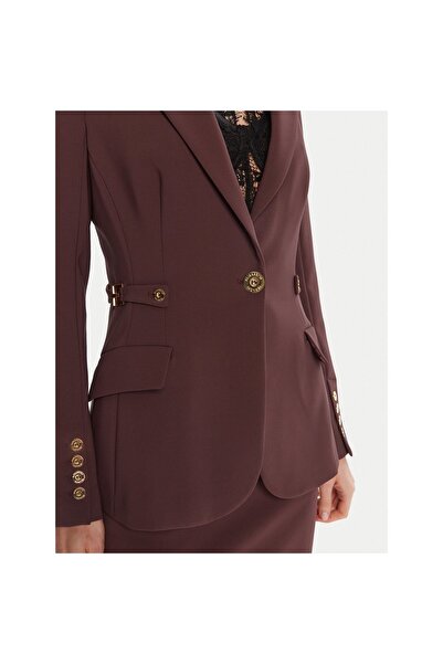 Elisabetta Franchi Jachetă de damă GI17556E2 Bordeaux