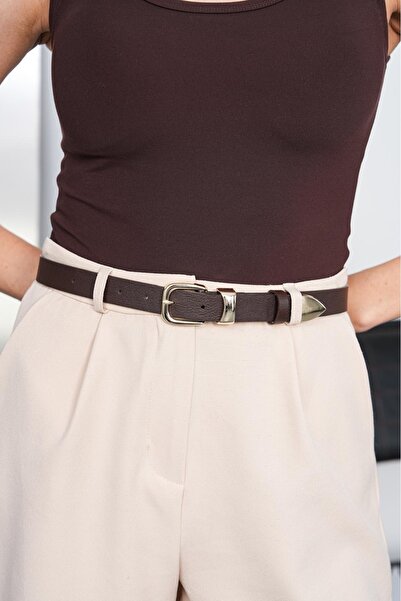 MODAM HİFA Takım Gold Buckle Women's Belt Dress Belt Shirt Belt Jacket Belt T...