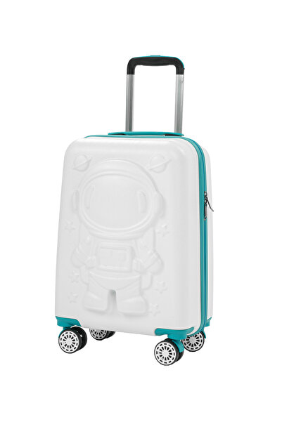 Cotpoly Home Nasa Astronot Çocuk Valizi Kabin Boy Hafif