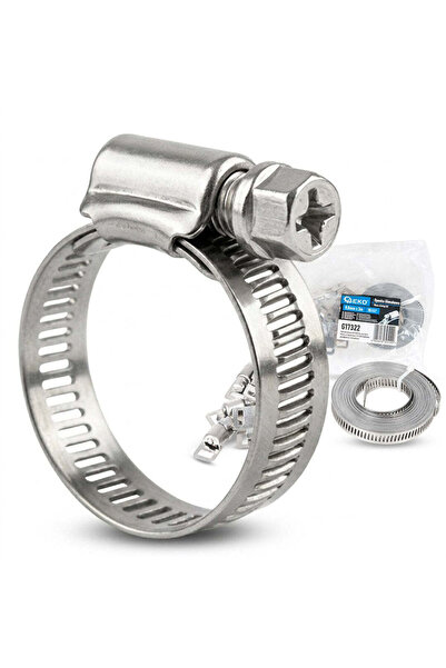 GEKO Set de coliere pentru cabluri, 8 mm x 3 m, 10 bucăți, G17322