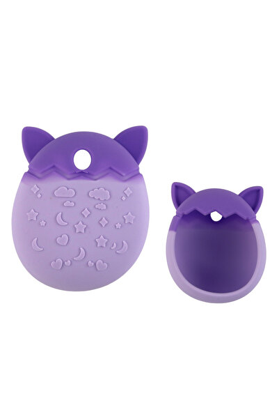 LEAN Husă de silicon pentru Tamagotchi, mov, 10.1 x 6.9 cm, 17228