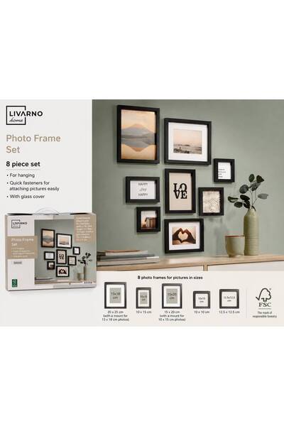 LIVARNO Photo Frame Set