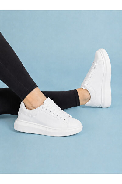 Amiral Ayakkabı Sneaker Beyaz Kadın Ayakkabı