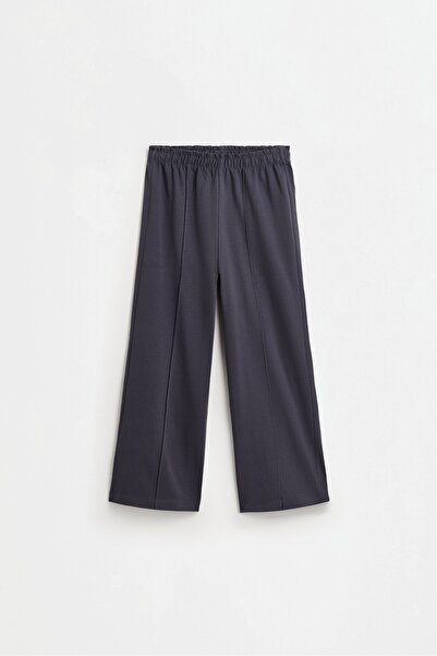 LEFTIES Kalın jarse culotte pantolon