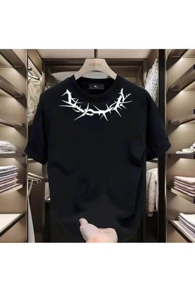 classy moda Unisex πολύχρωμο μπλουζάκι με στάμπα Oversize Streetwear Άνετη εφ...