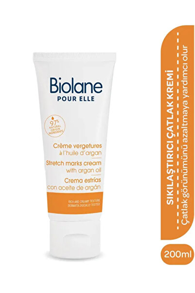 Biolane Stretch Marks Skin Firming and Anti-Stretch Mark Care Cream 200 ml