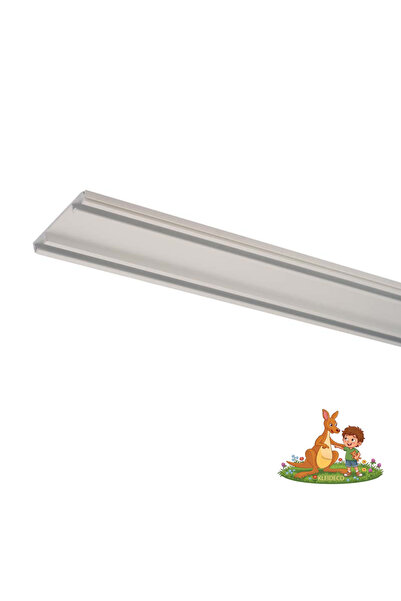 KLEIDECO Sina perdea Aluminiu Kleideco, model IZMIR, 2 canale, cu toate acces...