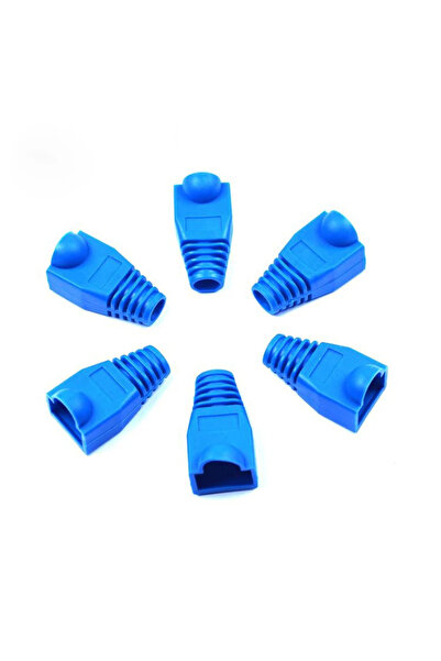 Choice6 Blue 100pcs 10-100Pcs RJ45 Ethernet Cable Connector Boots Cover CAT5 ...