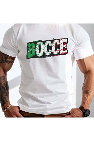 Astogria13 men's summer t-shirt, Grunge Bocce Design graphic print short slee...