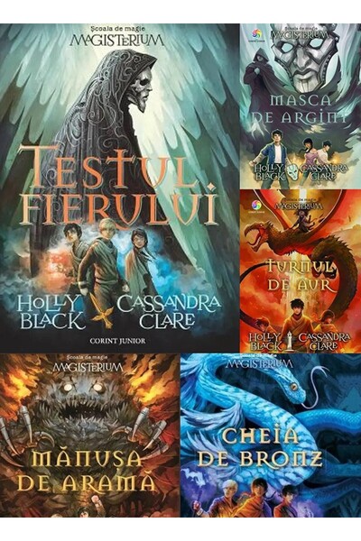 Editura Corint Junior Seria Magisterium Cassandra Clare Holly Black Young Adu...