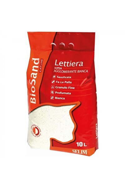 Biosante Biocand Italian Fine Sand for Cats, High-Clumping, 10 Litres