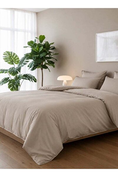 LUNA HOME Duvet Cover King Size - 100% Bamboo Satin Silky Duvet Cover Set - 6...