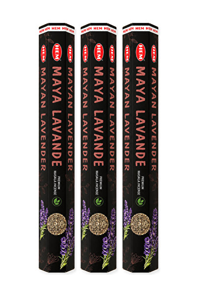 Hem Mayan Lavender Premium Masala Tămâie X3