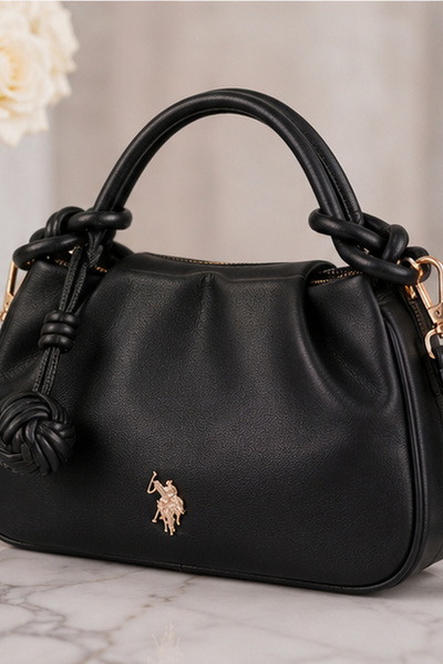 U.S. Polo Assn. USPA BOSTON BAG US6552,BLACK