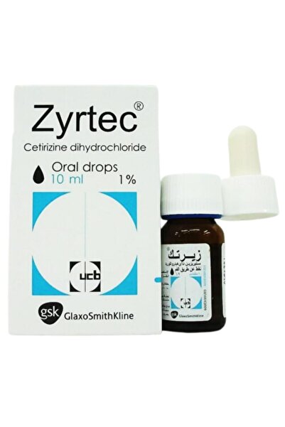 ZYRTEC Oral Drops 10Ml 1%