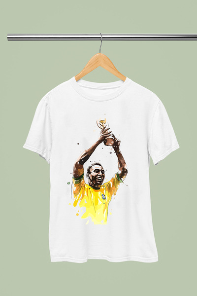 MAGORS TRICOU DIN BUMBAC CU MÂNECĂ SCURTĂ, CU IMPRIMEU PELE, MODEL REGULAR, P...
