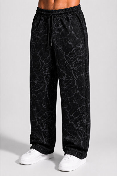 Stylovi Marble Unisex Relaxed Fit Sweatpants |   Washable 2 Yarn Fabric