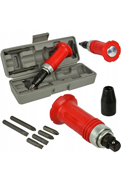 Silverina Șurubelniță cu impact 1/2, pentru impact, set cu 6 biți