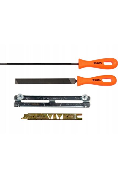 VOREL by YATO YATO Set complet pentru ascuțirea lanțului 4.5mm Pilnik 4 piese...