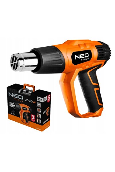 NEO Tools OPALARĂ/ÎNCĂLZITOR DE CĂLĂTORIE LCD 2000W 50 - 600C 04-710 + VALIZĂ